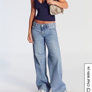 Pacsun Casey Astrid Low Rise Baggy Jeans